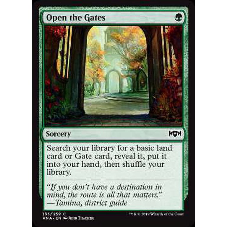 MtG Ravnica Allegiance Common Open the Gates #133 - Walmart.com MtG Ravnica Allegiance Common Open the Gates #133 - Walmart.com