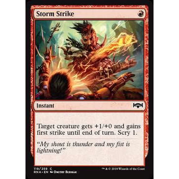 MtG Ravnica Allegiance Common Storm Strike #119