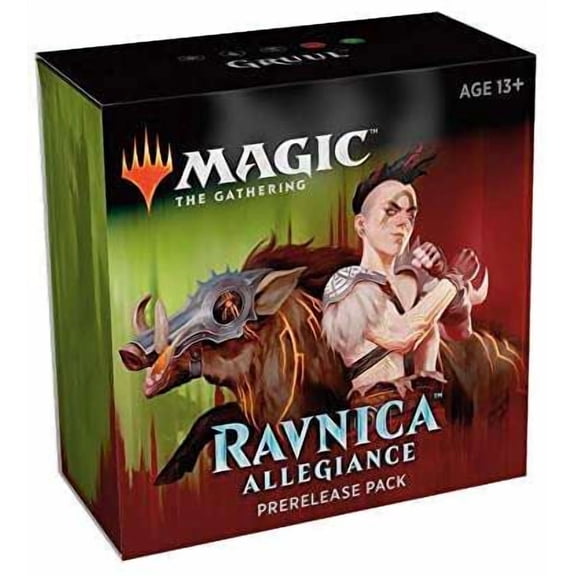 MtG Ravnica Allegiance Gruul Prerelease Pack [Red / Green]