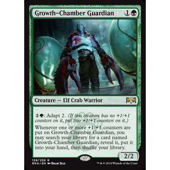 MtG Ravnica Allegiance Rare Growth-Chamber Guardian #128
