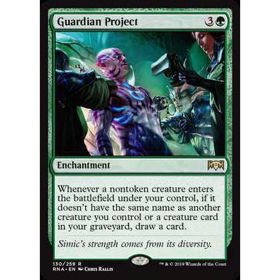 MtG Ravnica Allegiance Rare Guardian Project #130