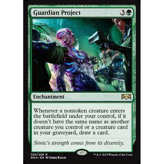 MtG Ravnica Allegiance Rare Guardian Project #130