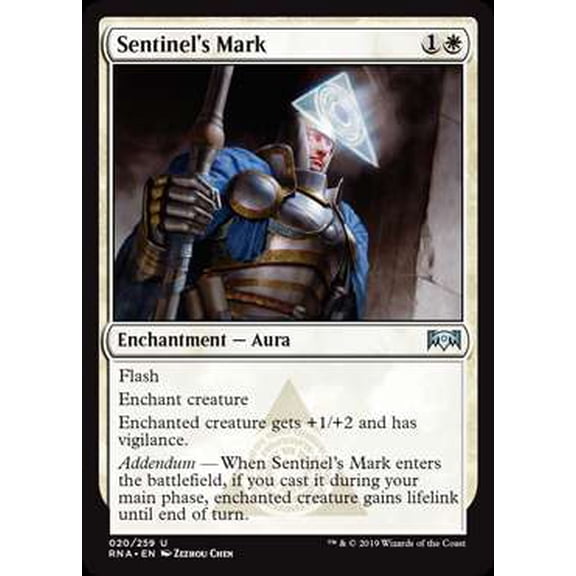 MtG Ravnica Allegiance Uncommon Sentinel's Mark #20