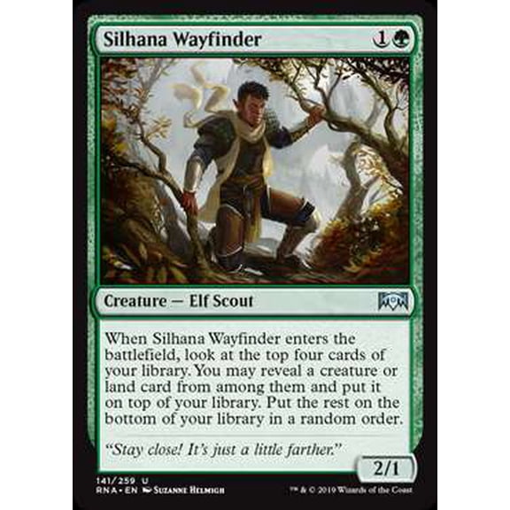 MtG Ravnica Allegiance Uncommon Silhana Wayfinder #141