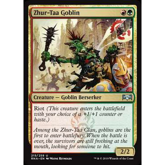 MtG Ravnica Allegiance Uncommon Zhur-Taa Goblin #215