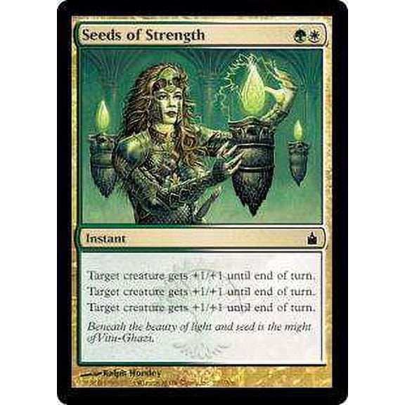 MtG Ravnica: City of Guilds Common Seeds of Strength (Foil) #227