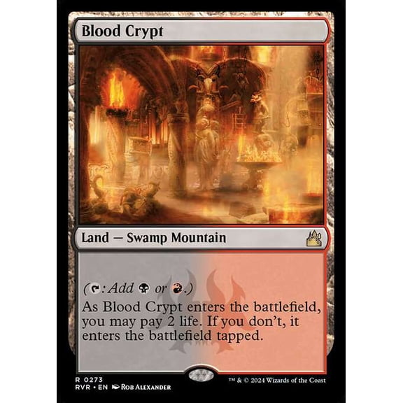 MtG Ravnica Remastered Rare Blood Crypt #273