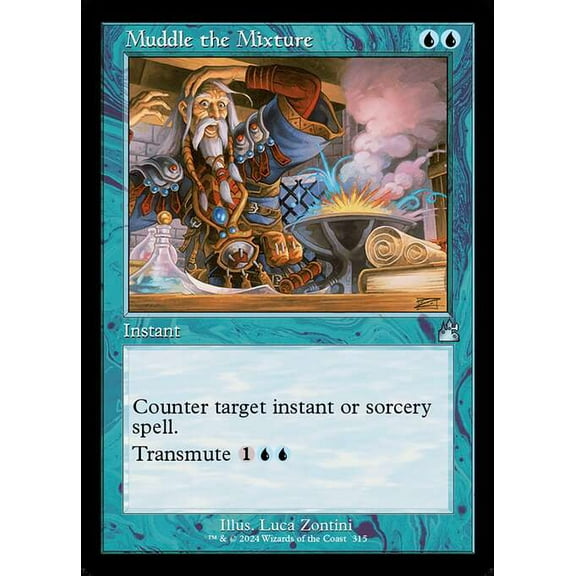 MtG Ravnica Remastered Uncommon Muddle the Mixture (Retro Frame) #315