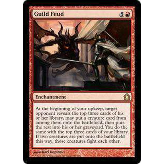 MtG Return to Ravnica Rare Guild Feud (Foil)