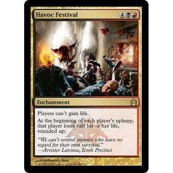 MtG Return to Ravnica Rare Havoc Festival #166