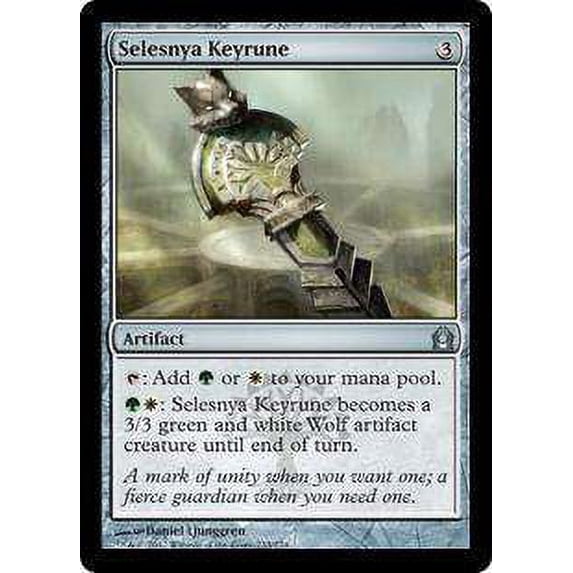 MtG Return to Ravnica Uncommon Selesnya Keyrune (Foil)