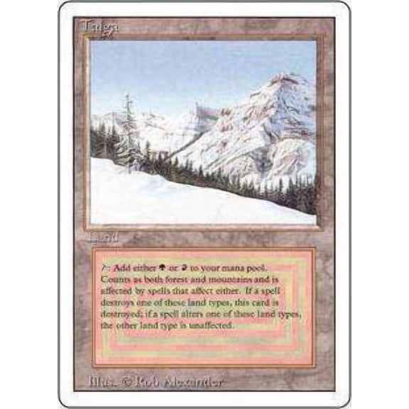 MtG Revised Taiga