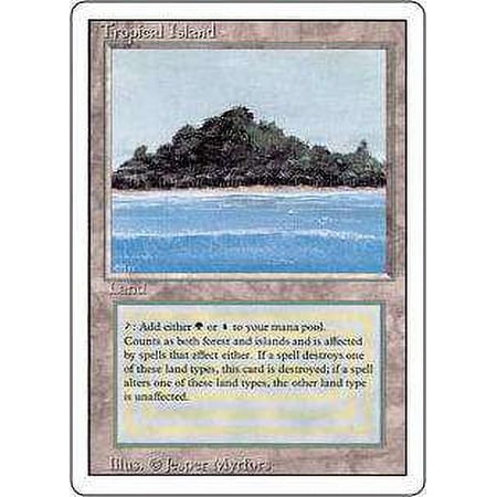 MtG Revised Tropical Island