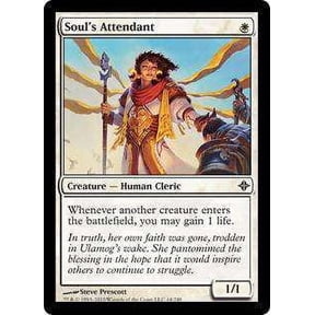 MtG Rise of the Eldrazi Common Soul's Attendant #44