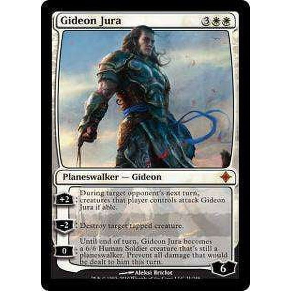 MtG Rise of the Eldrazi Mythic Rare Gideon Jura #21