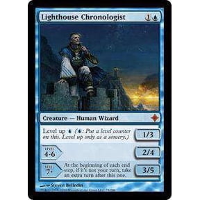 MtG Rise of the Eldrazi Mythic Rare Lighthouse Chronologist #75