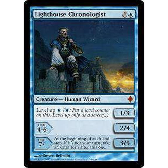 MtG Rise of the Eldrazi Mythic Rare Lighthouse Chronologist #75