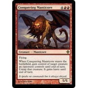 MtG Rise of the Eldrazi Rare Conquering Manticore Foil #139