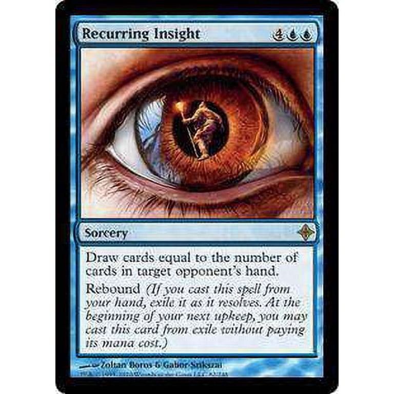 MtG Rise of the Eldrazi Rare Recurring Insight #82 - Walmart.com