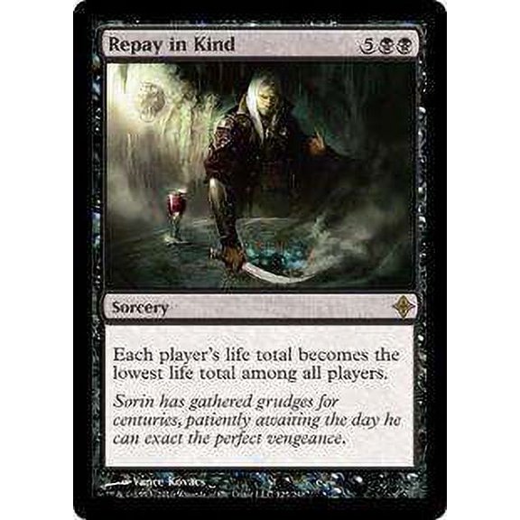 MtG Rise of the Eldrazi Rare Repay in Kind #125