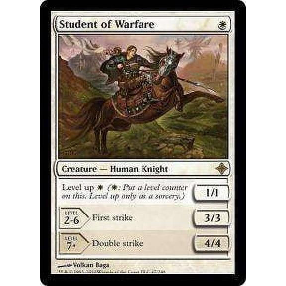MtG Rise of the Eldrazi Rare Student of Warfare #47