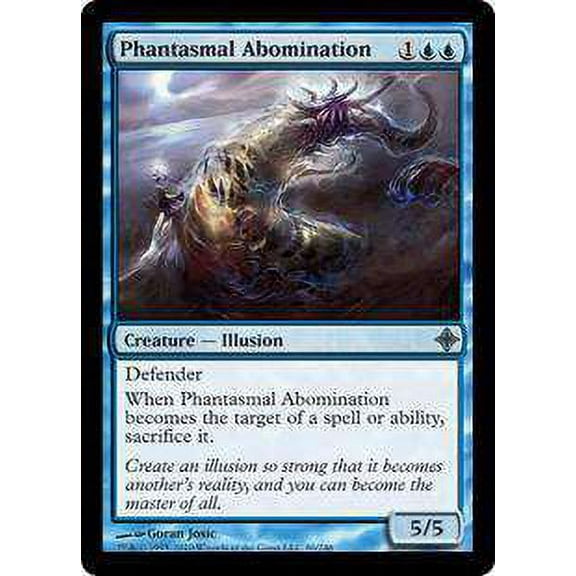 MtG Rise of the Eldrazi Uncommon Phantasmal Abomination (Foil) #80