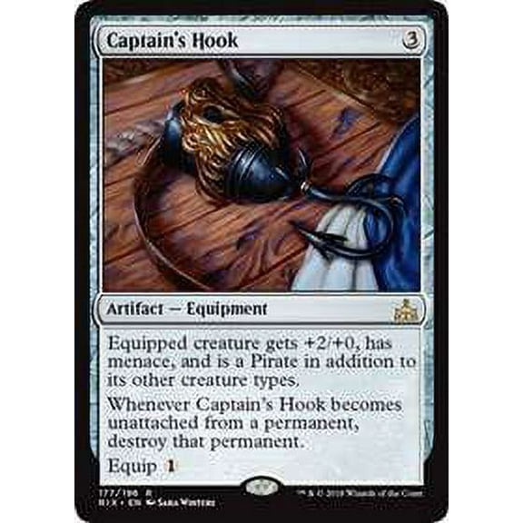 MtG Rivals of Ixalan Rare Captain's Hook #177