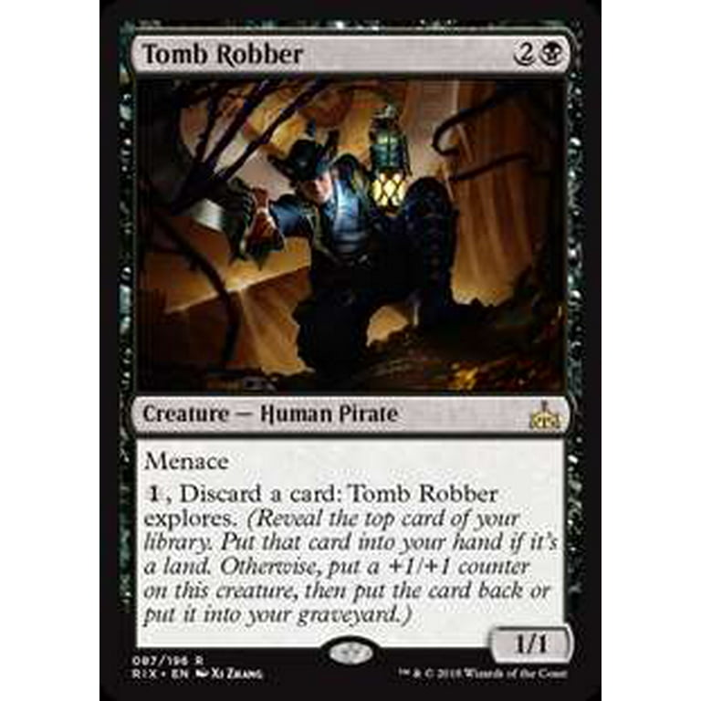 MtG Rivals of Ixalan Rare Tomb Robber #87 - Walmart.com