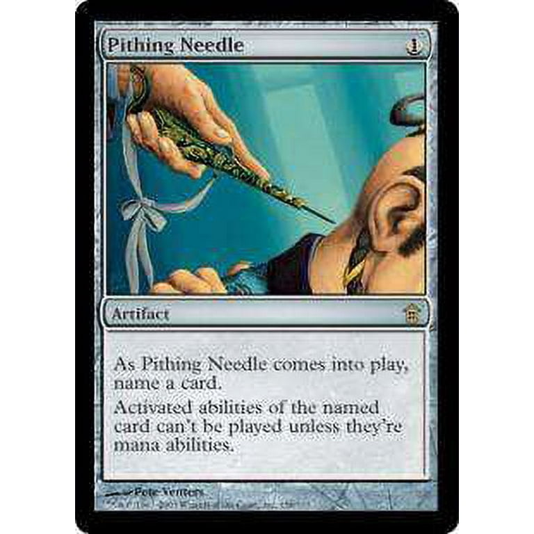 MtG Saviors of Kamigawa Rare Pithing Needle #158 - Walmart.com