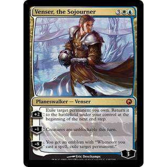 MtG Scars of Mirrodin Mythic Rare Venser, the Sojourner #135
