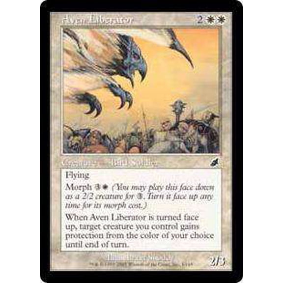 MtG Scourge Common Aven Liberator #4