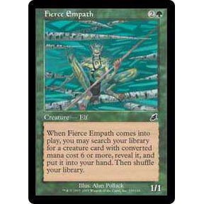 MtG Scourge Common Fierce Empath #119