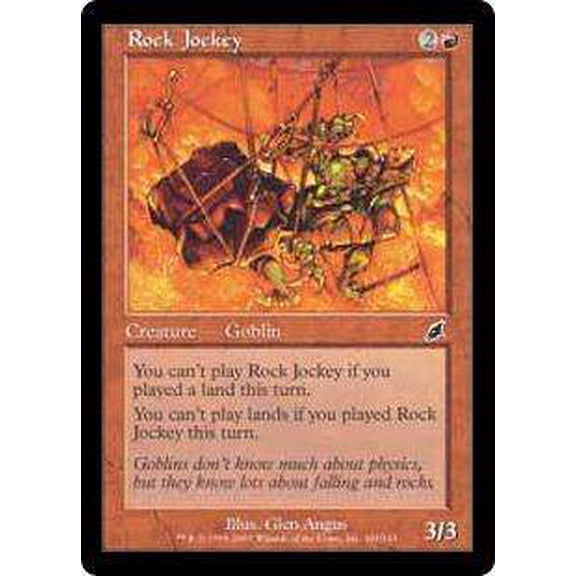 MtG Scourge Common Rock Jockey #101