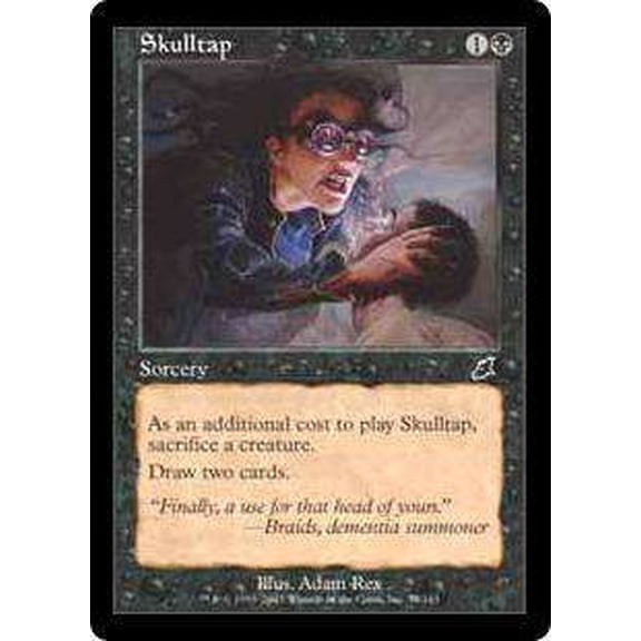 MtG Scourge Common Skulltap #73