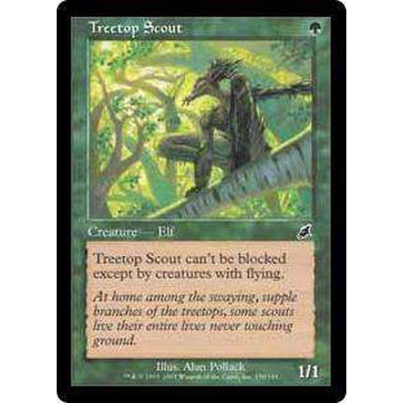 MtG Scourge Common Treetop Scout #130