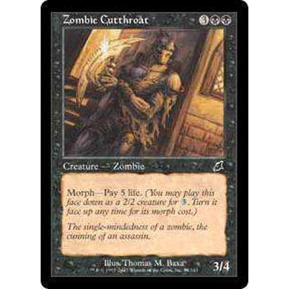 MtG Scourge Common Zombie Cutthroat #81