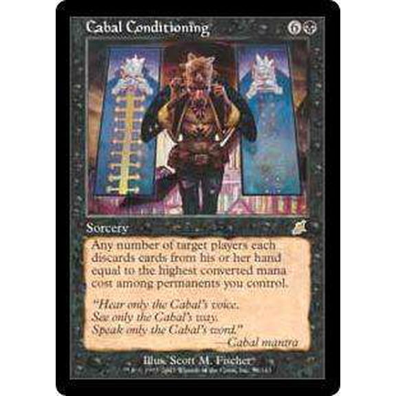 MtG Scourge Rare Cabal Conditioning #56