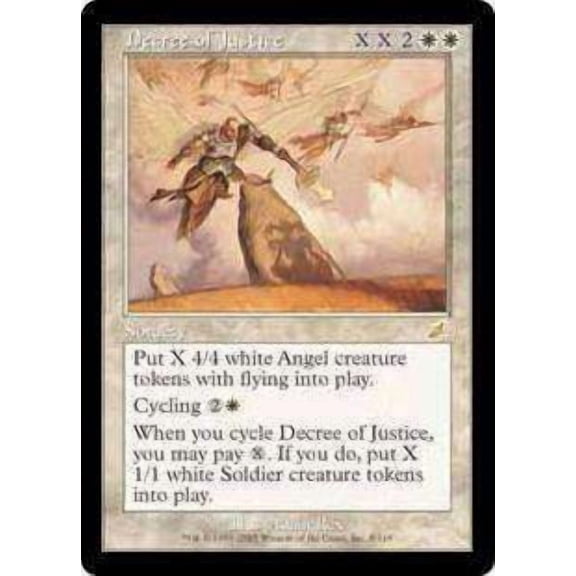 MtG Scourge Rare Decree of Justice #8