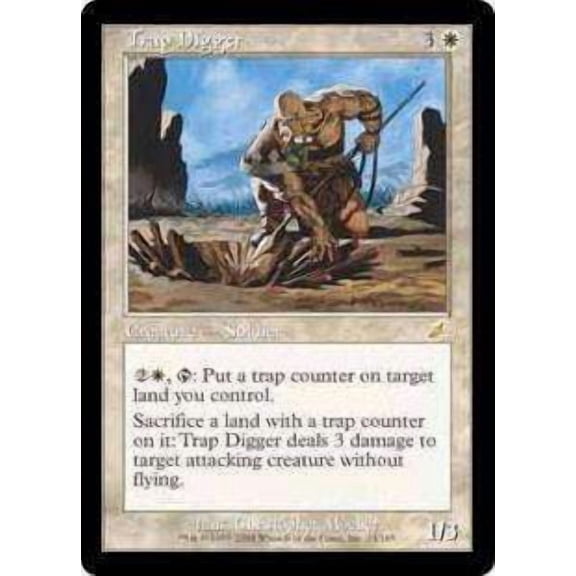 MtG Scourge Rare Trap Digger #24