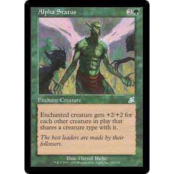 MtG Scourge Uncommon Alpha Status (FOIL)