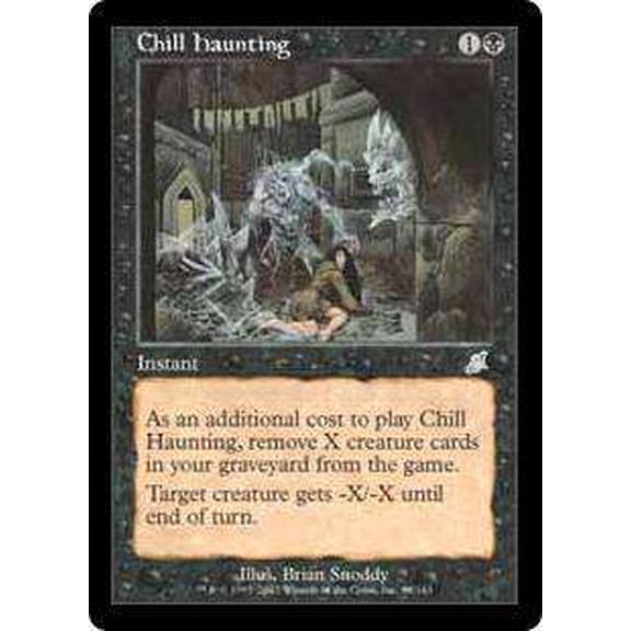 MtG Scourge Uncommon Chill Haunting #60