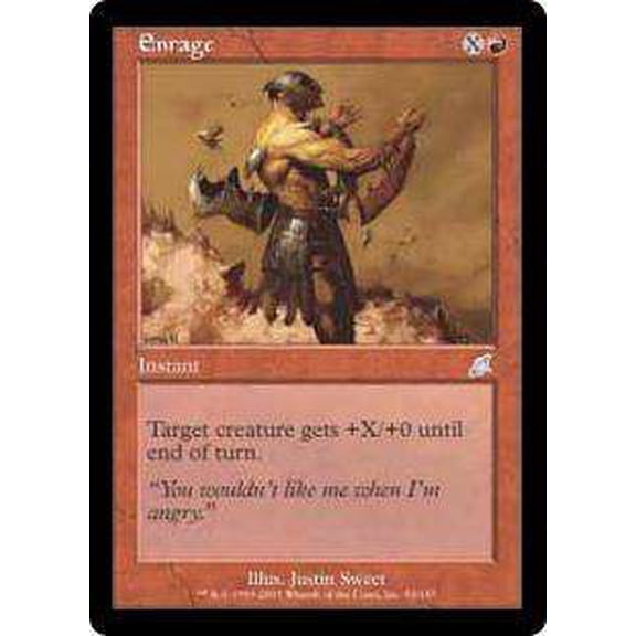 MtG Scourge Uncommon Enrage #91
