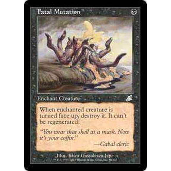 MtG Scourge Uncommon Fatal Mutation #66
