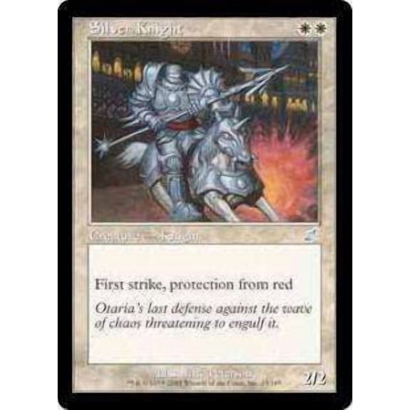 MtG Scourge Uncommon Silver Knight #23