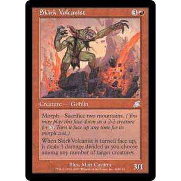 MtG Scourge Uncommon Skirk Volcanist #104