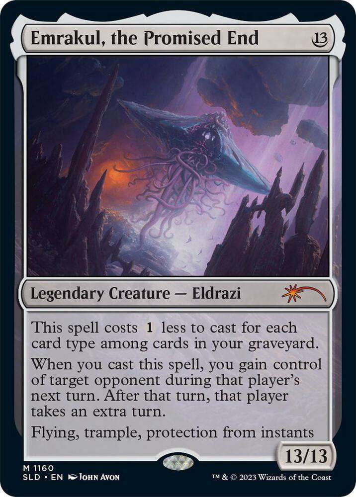 MtG Secret Lair Rare Emrakul, the Promised End #1160