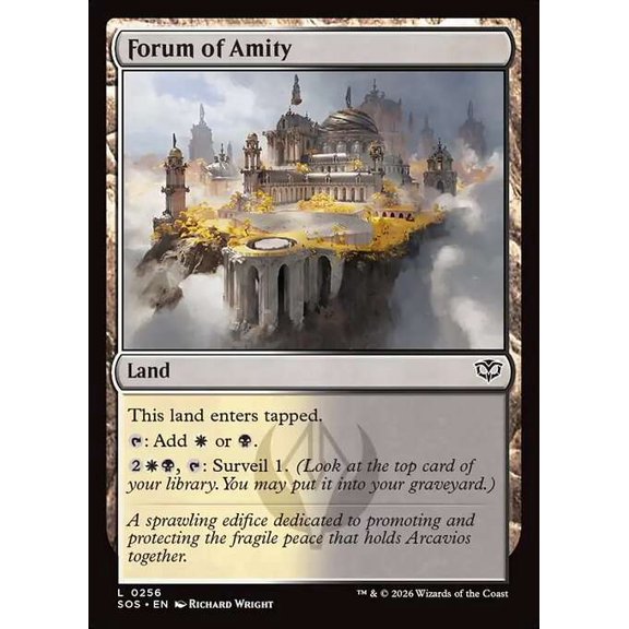 MtG Secrets of Strixhaven Common Forum of Amity #256