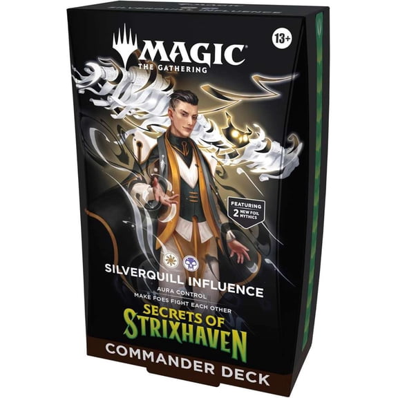 MtG Secrets of Strixhaven Silverquill Influence Commander Deck
