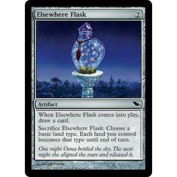 MtG Shadowmoor Common Elsewhere Flask #250