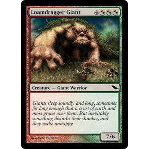MtG Shadowmoor Common Loamdragger Giant #210